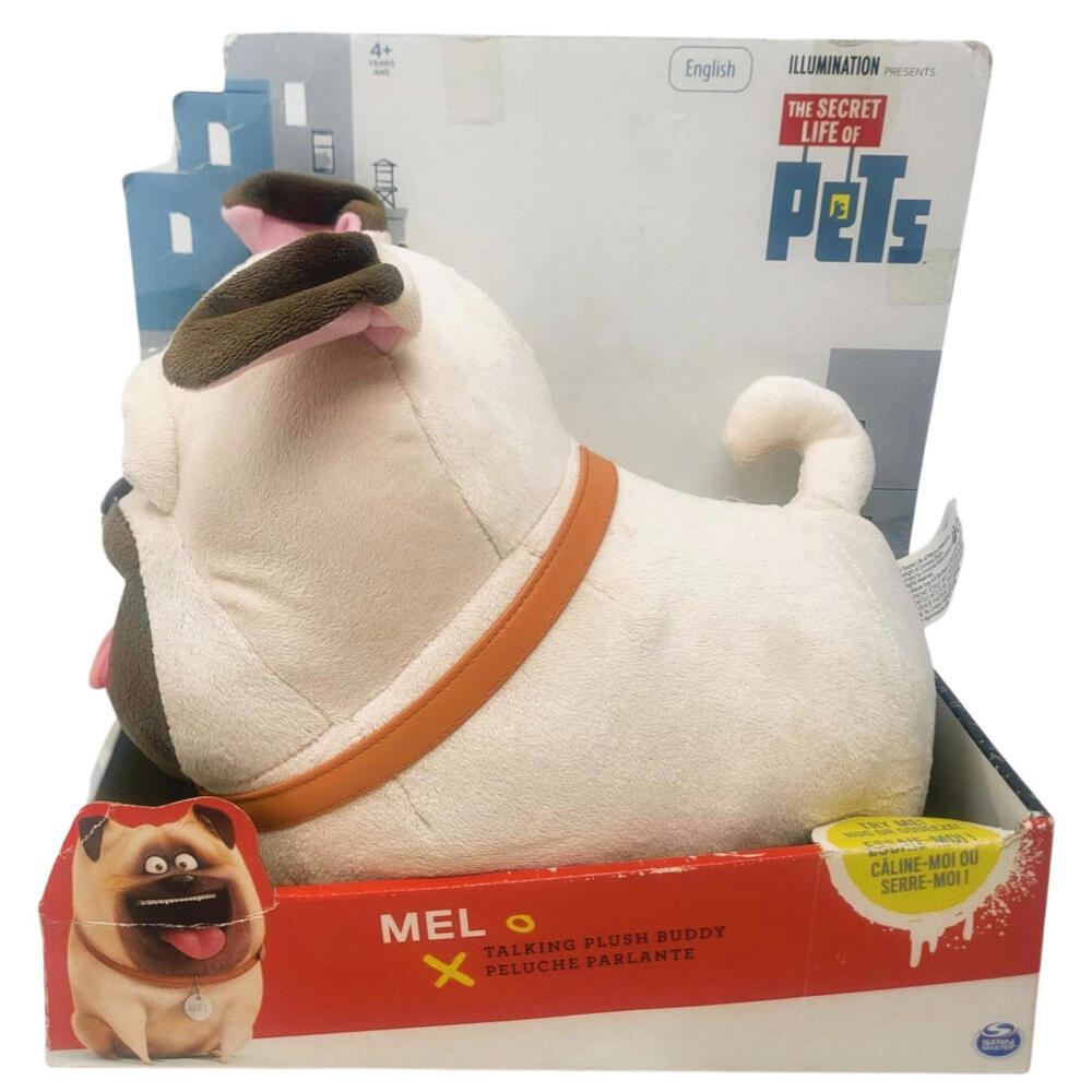 The Secret Life of Pets Mel  Lights up & Talk Plush Buddy Illumination